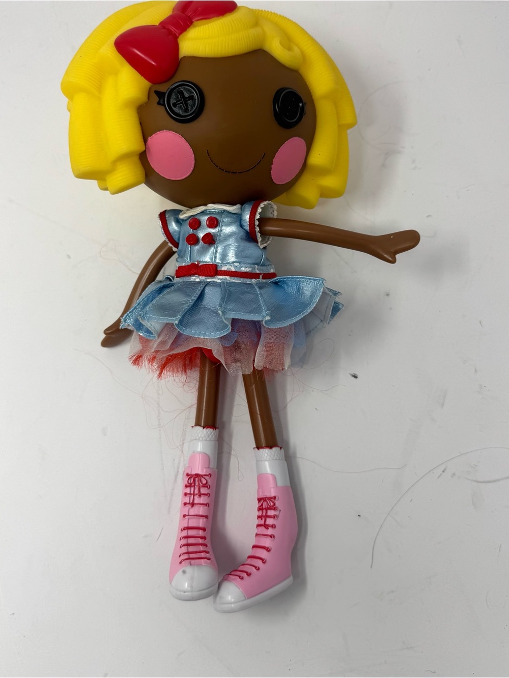 MGA Lalaloopsy Dot Starlight 12” Full Size Doll With Dress and Boots 2009